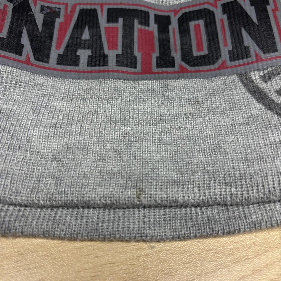 Gorro John Cena Cenación Para Hombres Gris WWE Lucha Austre Lealtad Respeto Foto 2 de 4