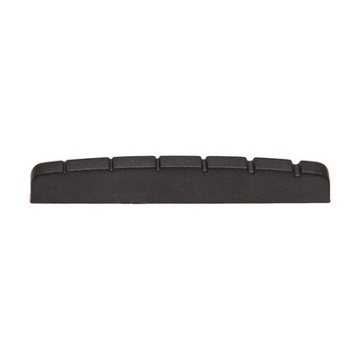 Graph Tech TUSQ XL Fender Style Flat Bottom Nutmutter (schwarz)