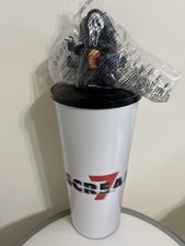 Scream 7 Ghostface Topper & Cup w Lid Movie Theater NEW