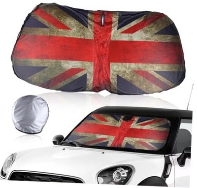 Car Windshield Sun Shade for Mini Cooper Sunshade for mini Retro Uion Jack