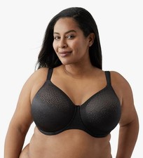 Wacoal Women  s Black Appeal Full Coverage Seamless Underwire Bra