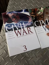 Civil War Comic Books 3-7 A Marvel Comic Event In 7 Parts Lot Of 5