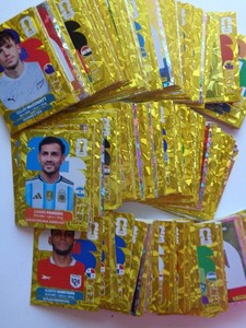 2026 PANINI  WORLD CUP  GOLD Crumple Stickers SINGLES - PICK & COMPLETE SET  D