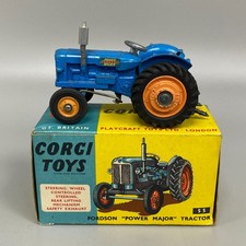 Tracteur Fordson "Power Major" No 55 Jouet Véhicule En Métal Fusionné Corgi Toys