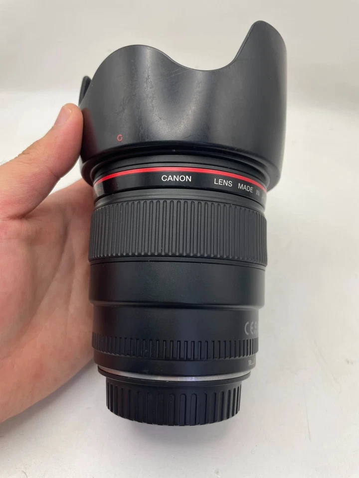 Lente Canon EF 35 mm f/1,4 L USM Prime para cámara con montaje EF - Usada 95 % nueva Foto 4 de 4