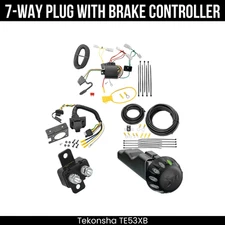 Tekonsha 7Way + Brake Control For Corolla Sedan Camry FJ Cruiser Mazda 3 6 & CX7