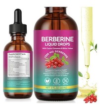 Berberine Supplement Liquid 60ml, Berberine with Ceylon Cinnamon 1500mg