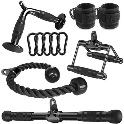 Solid Cable Machine Attachment, Cable Attachments for Gym, Gym Cable Attachme...