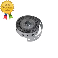 3/4 In. X 10 Ft. 28-Gauge Galvanized Pipe Hanger Strap