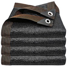 winemana 90 Shade Cloth, Dog Kennel Cover, 6.5 x FT x 10 FT, Black