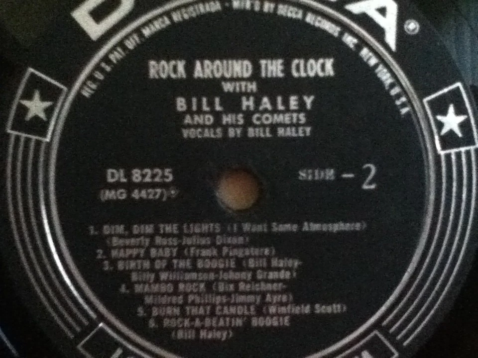 BILL HALEY AND HIS COMETS LP ROCK AROUND THE CLOCK Foto 3 de 4