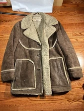 RANCHER BY SCHOTT BROS Vintage Authentic Western Style Leather Jacket Size 42