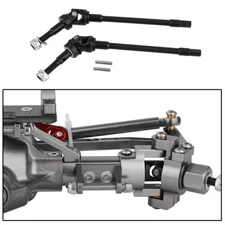 Upgraded Steel Front Straight Axle CVD Shaft Dogbone For 1:10 Axial SCX10 RC Car