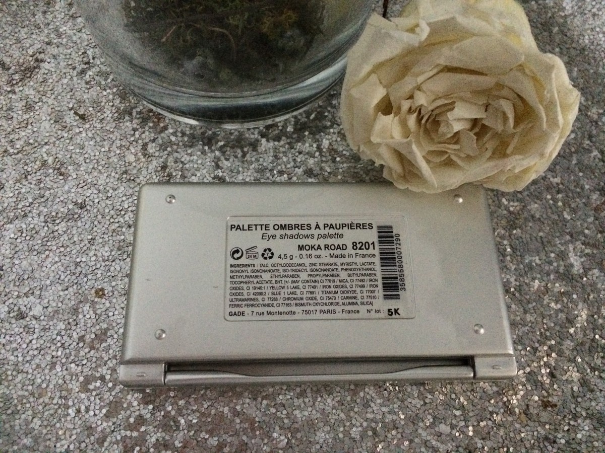 Palette De Fards à Paupières Biguine Makeup Trio 8212 - Teinte Brun Ambré, 4,5g, Hypoallergénique, Made In France