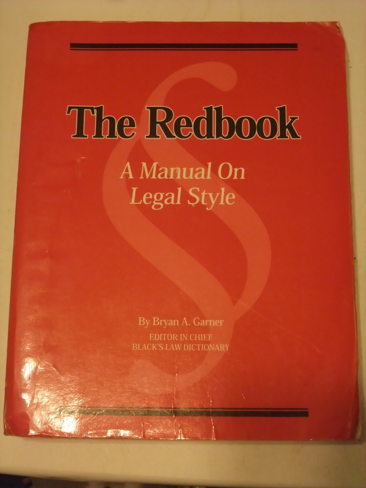 Redbook Manual of Legal Style by Bryan A. Garner (2003, Paperback) |