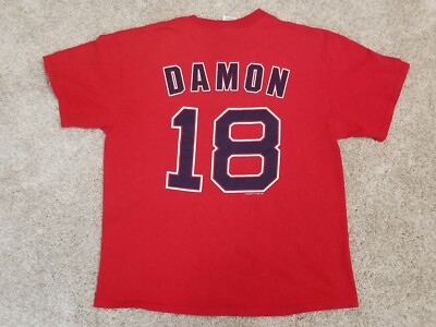 Boston Red Sox Damon 18 ユニフォーム M