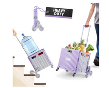 Collapsible Rolling Cart 55L  40 KG