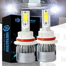 Kit de faros LED 9007 HB5 6000K blanco bombilla alta/baja para Ford Ranger 1990-2011 C6