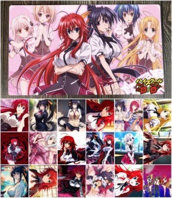 High School DXD Playmat Rias Gremory Himejima Akeno TCG CCG Pad Card Game Mat