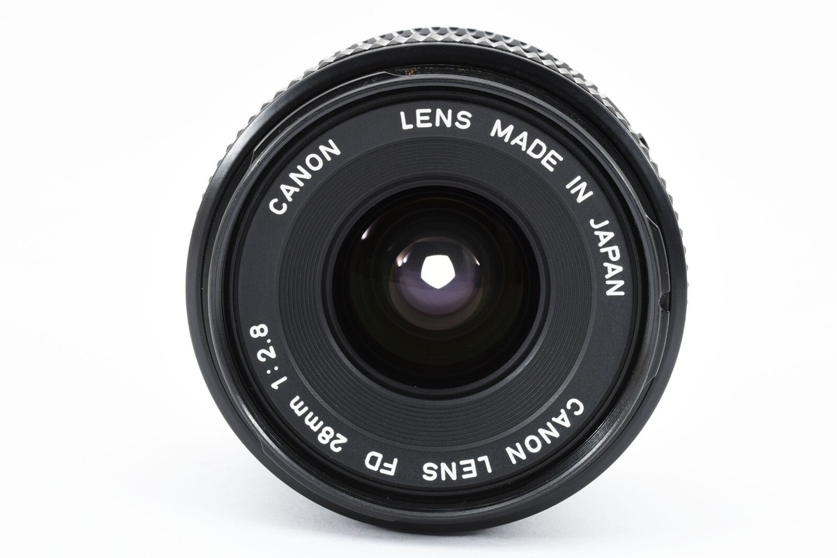 Mint] Canon New FD NFD 28mm f2.8 MF Wide Angle Lens From