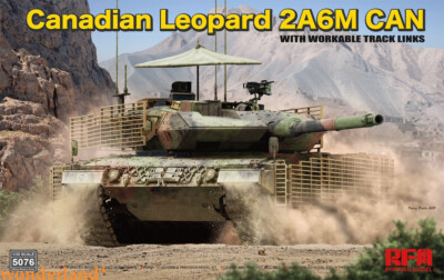 RYEFIELD RM5076 1/35 Canadian Leopard 2A6M CAN Model Kit