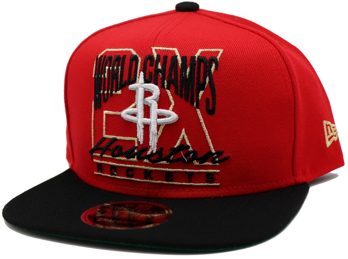 Houston Rockets New Era 9Fifty 2X NBA Champions Red Black