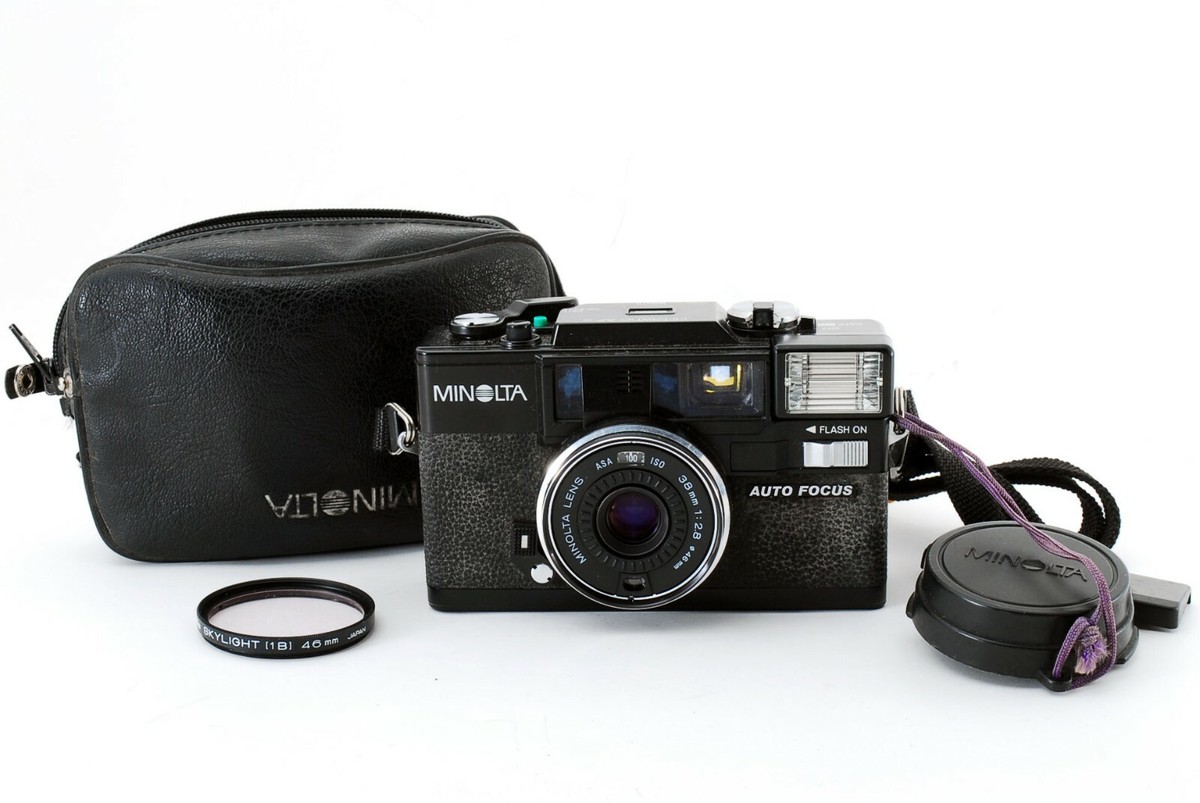 Minolta Hi-Matic AF-D 35mm [for part] w/case | eBay