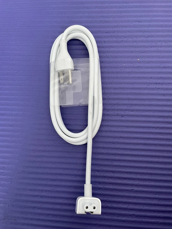 Longwell Apple 6 FT Power Cord Extension Plug Ls-7a E344534 2.5a 125v