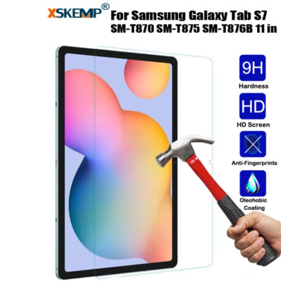 2Pcs For Samsung Galaxy Tab A7 S7 S7+ A7 S6 Lite Tempered Glass Screen Protector