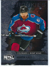 2020-21 UD Skybox Metal Universe - MARTIN KAUT Rookies RC #129 Avalanche 