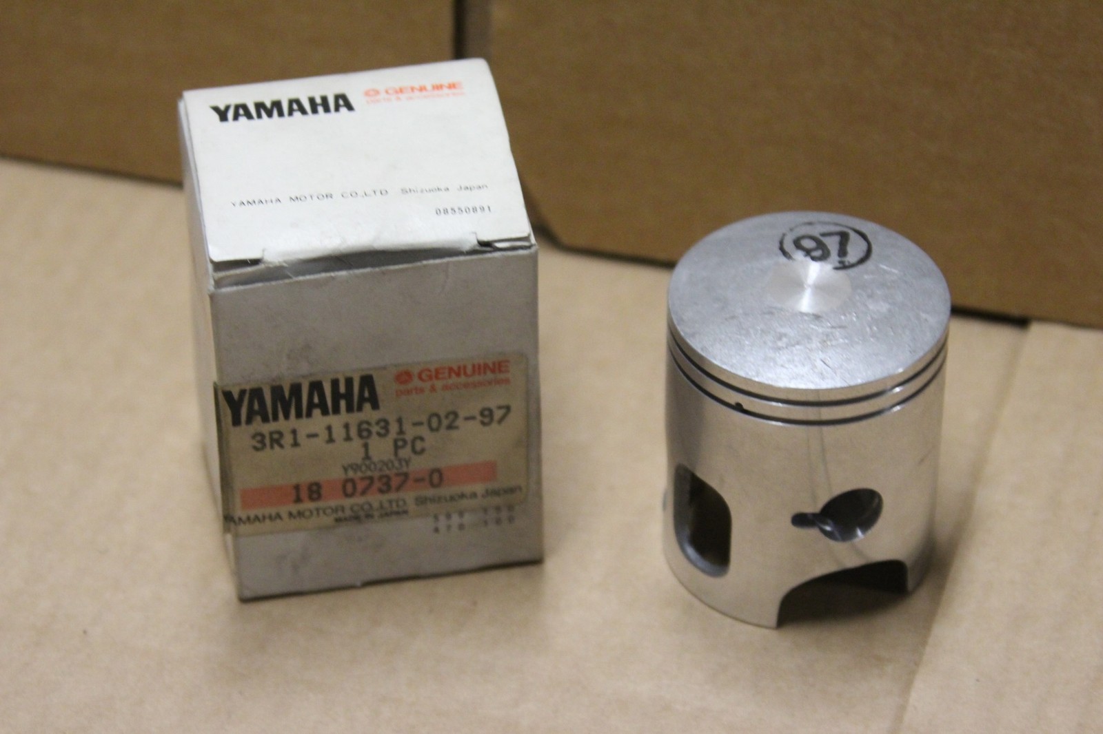 Piston YAMAHA 3R1-11631-02-97 : fin des pertes de compression sur votre YZ80G