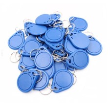 50PCS 13.56MHz IC Keyfobs Key tag for Access Control UID is Not Changeable