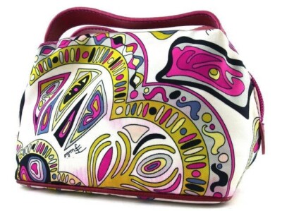 Emilio Pucci Cosmetic Pouch Pucci Pattern Used | eBay Emilio Pucci Cosmetic Pouch Pucci Pattern Used | eBay