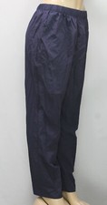 Vintage Women's Pull On Elastic Waist Pants Navy Size L