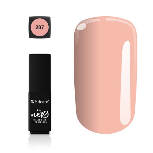 SILCARE Flexy UV LED Hybrid Color Nail Polish 001-252 Every Color Soak Off Gel - Picture 210 of 249