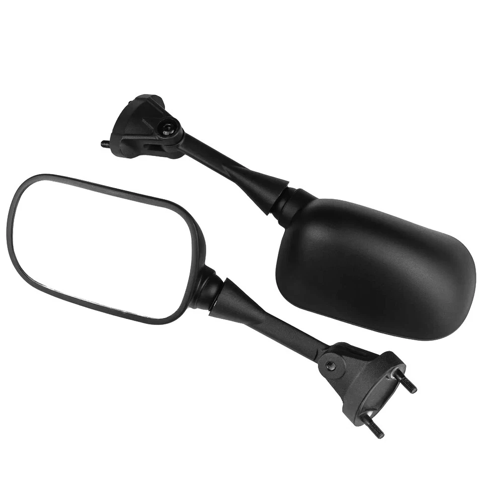 Pair Rearview Racing Side Mirrors For Yamaha YZF R1 R6 FZ1 FZS1000 FZS600 FAZER Foto 3 de 4