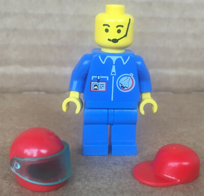 LEGO -Minifigur Launch Command Helm Cap rot Set 6336 6339 6544 - splc004 splc005