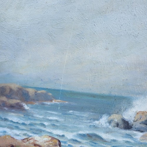 Thomas L. Hunt 1882-1938 Listed Artist - Marine Oil Painting - Bild 8 von 8
