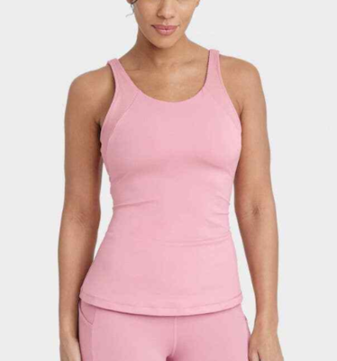 all in motion fitted tank with bra