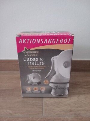 Tommee Tippee Closer to Nature Hand Milchpumpe Baby Trinkflasche