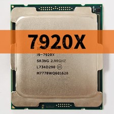 Intel Cores i9-7920X 2.9 4.3 GHz 12 Cores SR3NG 140W LGA2066 CPU Processor