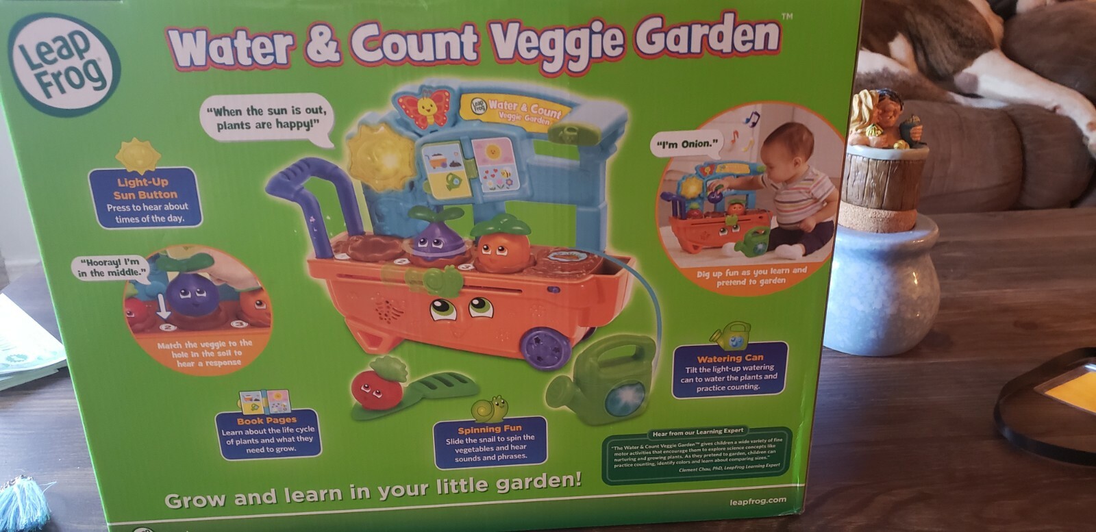 leapfrog vegetable cart