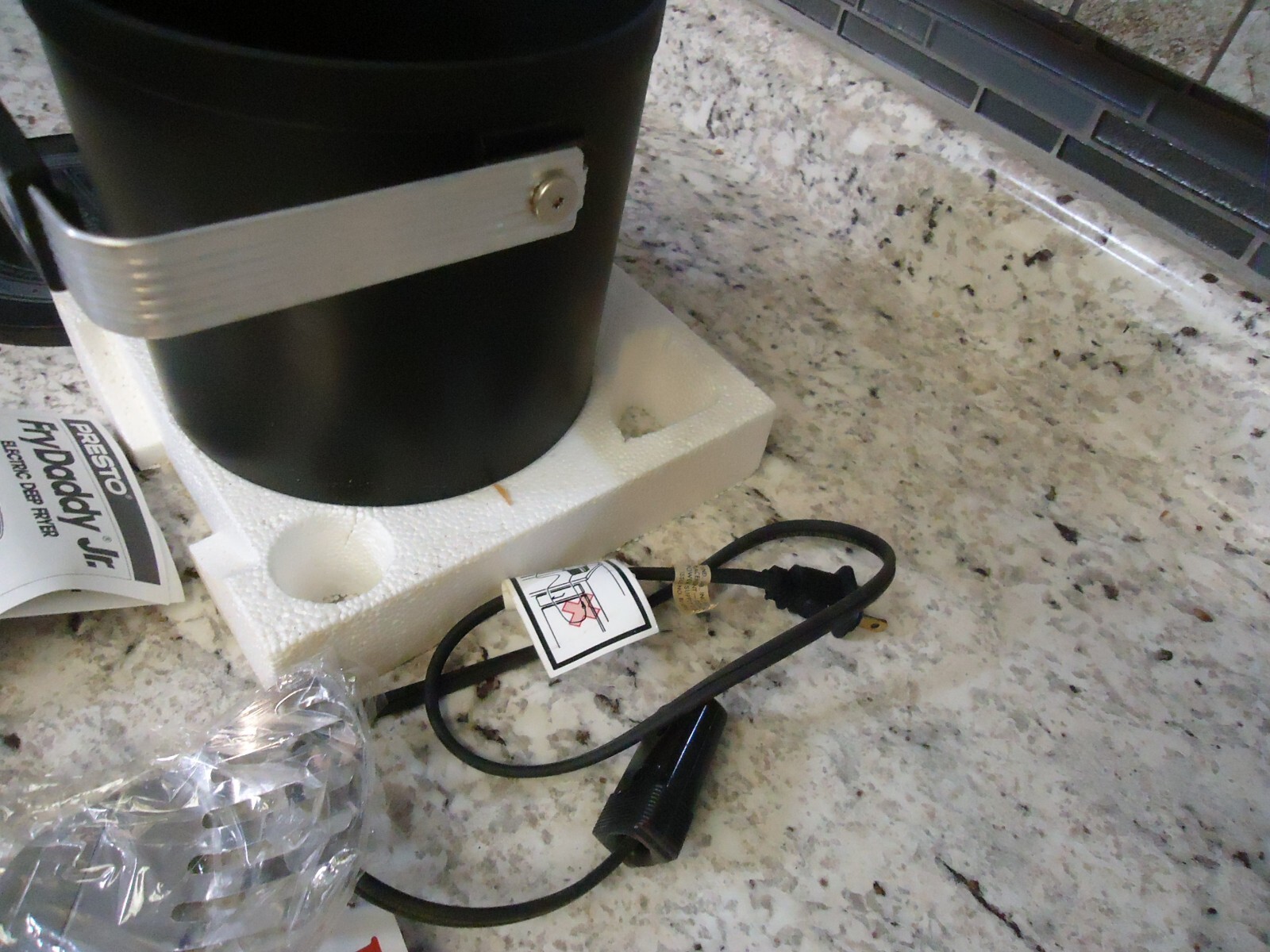 PRESTO FRY DADDY JR. ELECTRIC DEEP FRYER 05422 (L) eBay