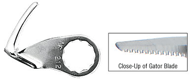 FEIN 1-1/2" Serrated Gator U-Blades, Fit All Mounts, Fast Cutting - Picture 2 of 4