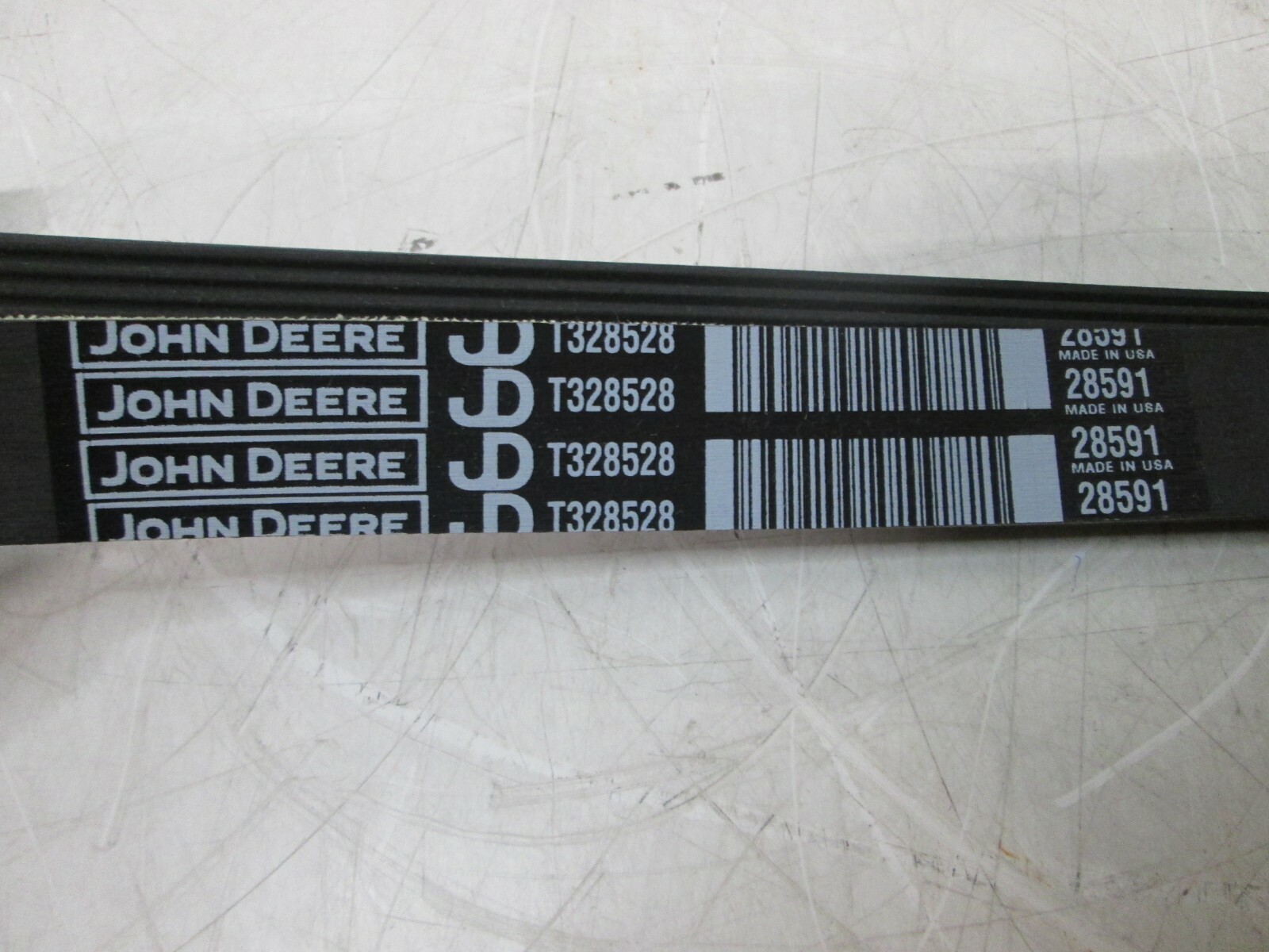 OEM John Deere 8 Rib Serpentine Belt T328528 28591 Made in USA NEW FREE SHIPPING eBay