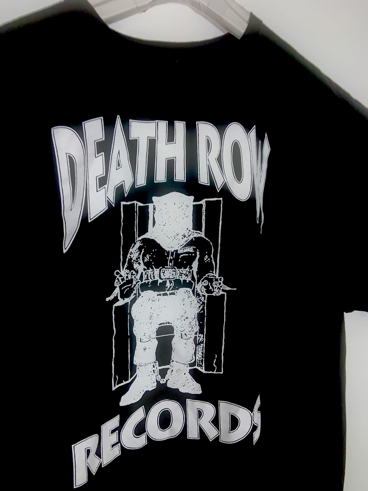 FILA T shirt Death Row Records Hip Hop Rap Label Adulto Uomo 100% Cotone XXL