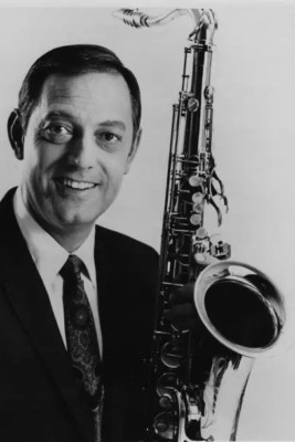 Boots Randolph posiert 1967 für ein Studio Portrait 4x6 Musik Foto