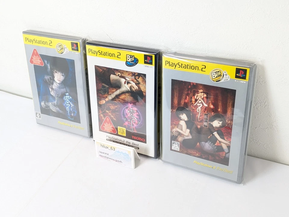 Fatal Frame Zero Set of 1,2,3 Crimson Butterfly PlayStation 2 PS2 SONY NTSC-J - Image 2 of 4