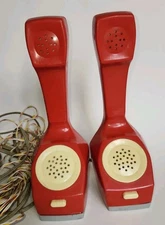 Vintage 1960s 70s Gosei Kogyo Plastic Intercom Set Space Age Japan Untested