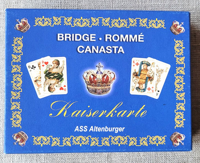 Kaiserkarte ASS Altenburger German Playing cards double decks 54 Germany 1996
